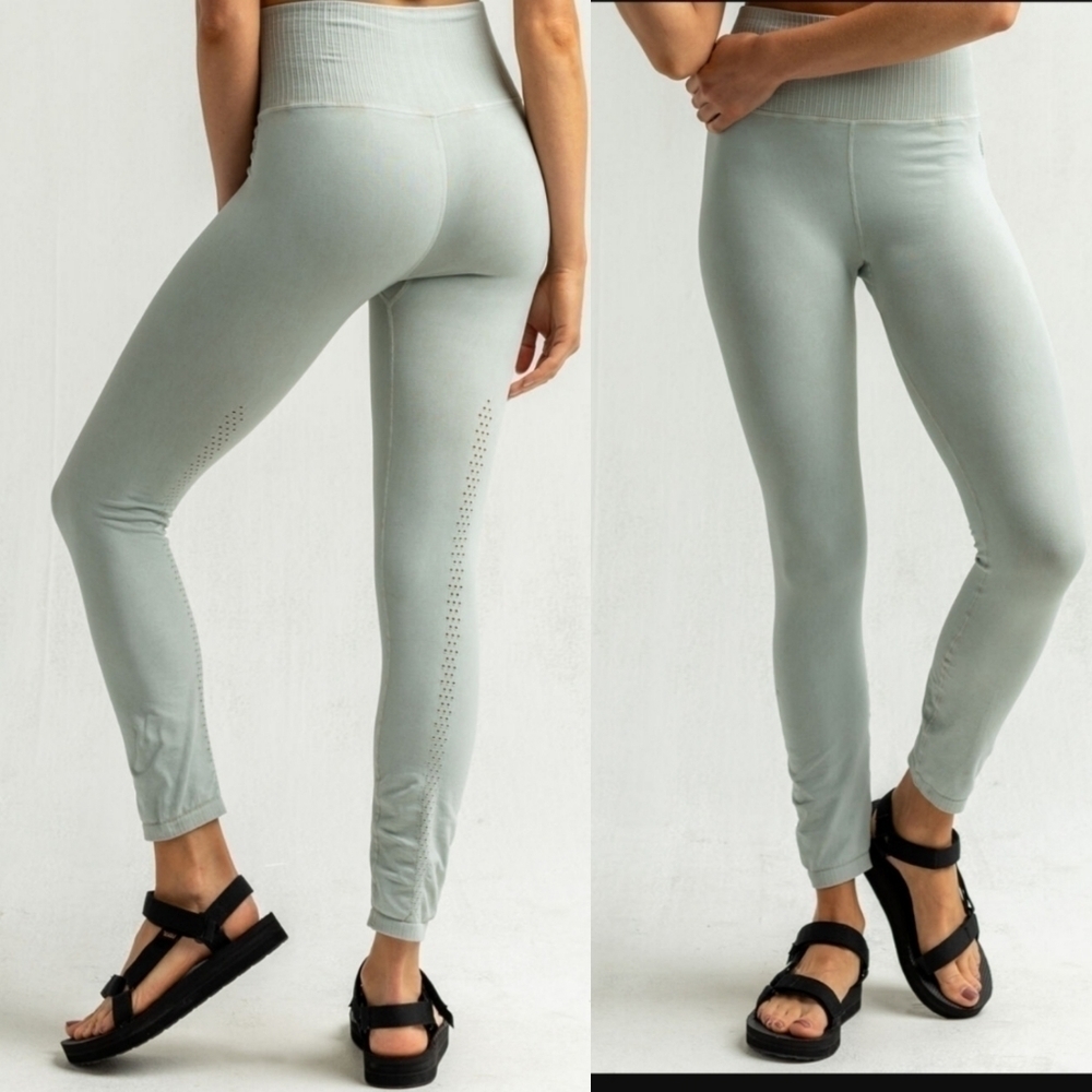 Free People Good Karma Leggings XS/S Sea Glass